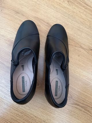 Zapatos Clarks negros casuales