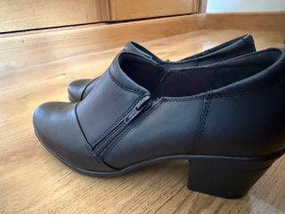 Zapatos Clarks negros casuales