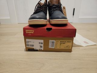 Zapatos Levi's Talla 38 Azul/Marrón