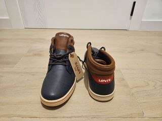 Zapatos Levi's Talla 38 Azul/Marrón