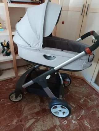 Carrito Bebé Stokke Crusi Gris