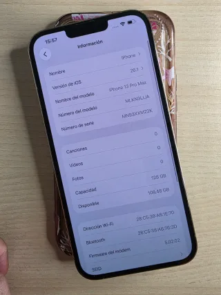 iPhone 13 Pro max 100% bat