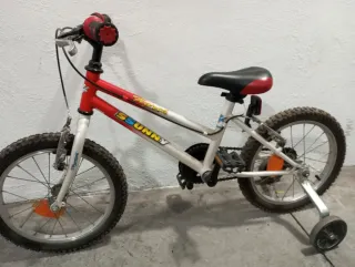 Bicicleta infantil SSUNNY roja