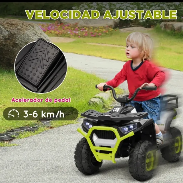 Quad eléctrico infantil 12V