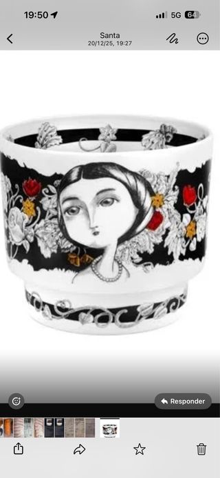 Vaso Vista Alegre Rainha D Estefânia