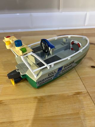 Barco Playmobil Aduanas