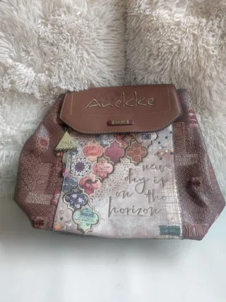 Mochila Anekke Marrón Multicolor