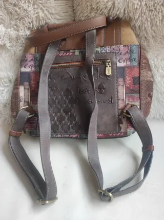 Mochila Anekke Marrón Multicolor