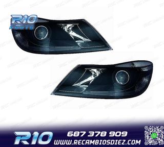 FAROS PARA SKODA OCTAVIA 4P COMBI 08-13 FONDO NEGRO