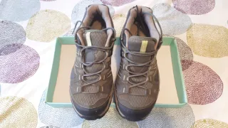 Zapatillas Salomon T39 1/3 Montaña Verdes