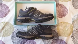 Zapatillas Salomon T39 1/3 Montaña Verdes