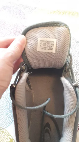 Zapatillas Salomon T39 1/3 Montaña Verdes