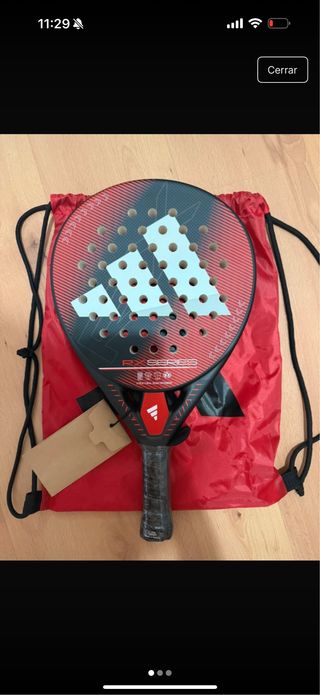 Pala pádel Adidas RX Series Red 3.4