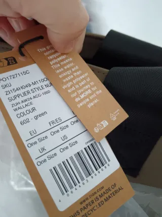 Mochila grande color caqui