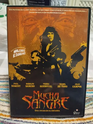 Mucha Sangre DVD Película de Culto Española