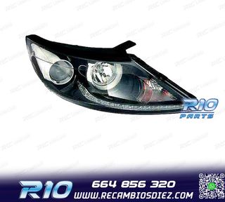 FARO DCH PARA KIA SPORTAGE SL 10-13 FONDO NEGRO LED