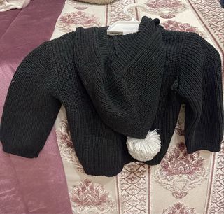 Chaqueta Feetje Negra Lana Premium Talla 68