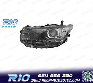 FARO LED IZQ TOYOTA AURIS 15-19 FONDO NEGRO