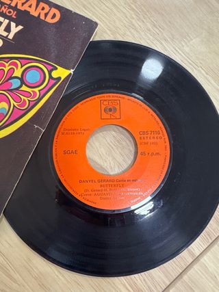 Vinilo Danyel Gerard Butterfly