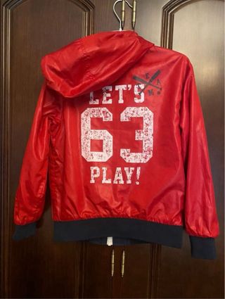 Cazadora reversible Benetton 7/8 años