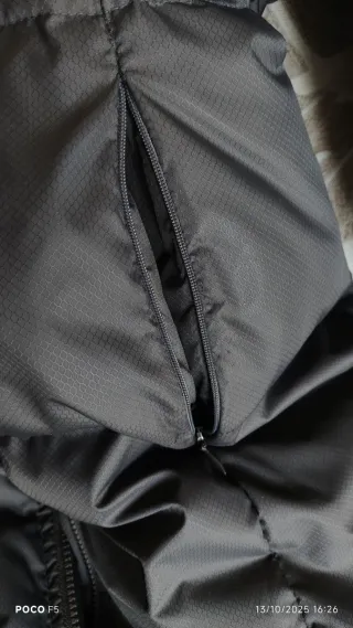 Abrigo plumón largo