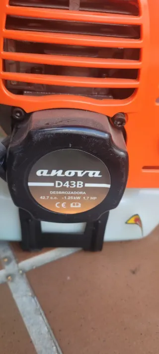 Desbrozadora de gasolina