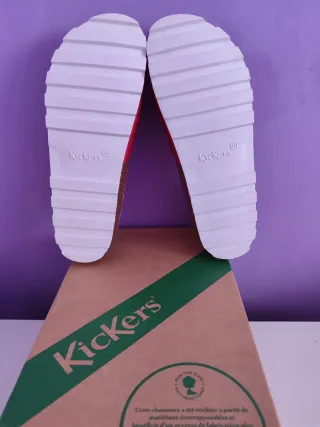 Sandalias Kickers Kick eyra rojas