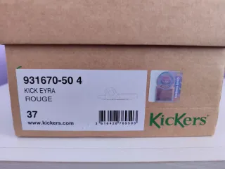 Sandalias Kickers Kick eyra rojas