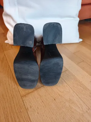 Botín Alpe Marrón Charol Talla 36