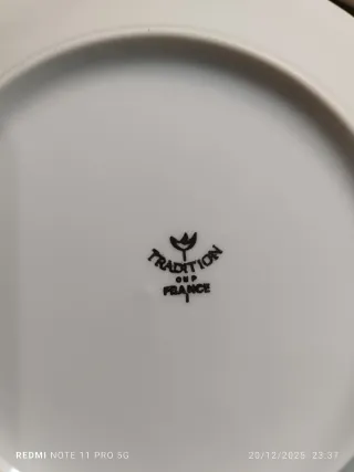 Estuche 6 Platos Vintage Franceses Queso