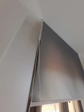 Urge venta Estor Translucido Liso Gris Ikea nuevo