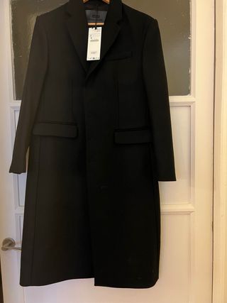 Abrigo Steven Maisel Negro Talla XS