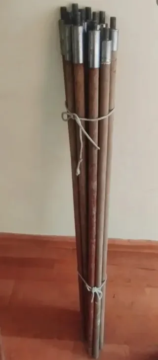 Set di 12 mulinelli da pesca in acciaio inox e filettati, cessazione attività