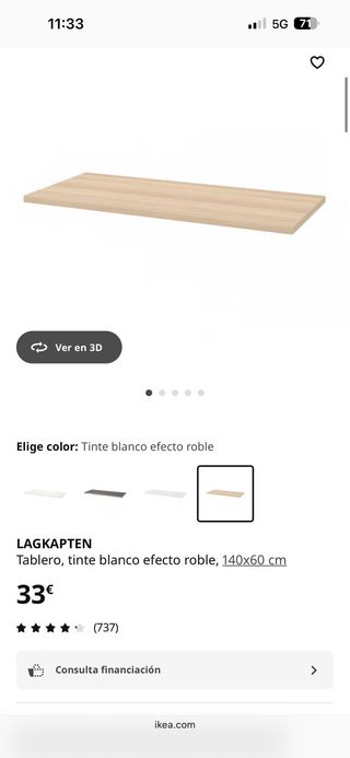Escritorio Ikea