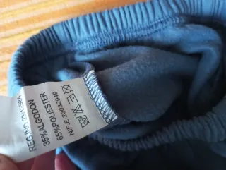 Pantalón azul 12 meses