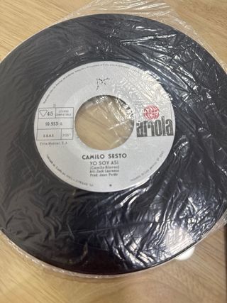 Camilo Sesto - Algo de mí / Yo soy así Vinilo