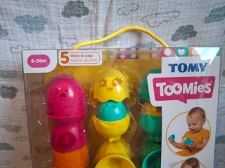 Tomy Toomies Huevos Apilables 6-36m