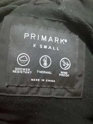 Chaqueta acolchada negra hombre