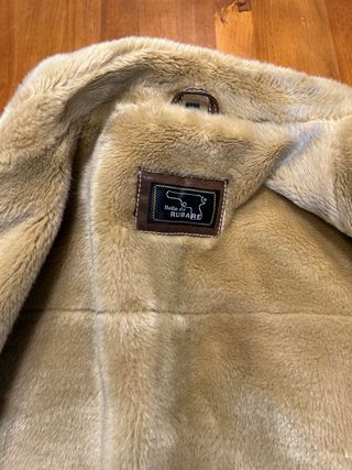 Cazadora Aviador Piel Marrón Talla 58