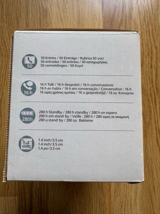 Pack 2 Teléfonos Inalámbricos Panasonic Blancos