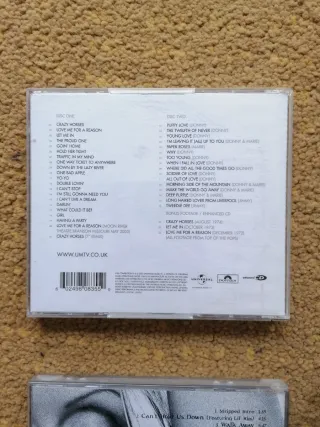 Lote 4 CDs: The Osmonds, Christina Aguilera, Simon