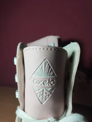 Pattini a rotelle Oxelo Quad rosa  taglia 39