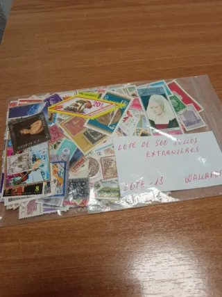 Lote 500 sellos extranjeros Lote  13