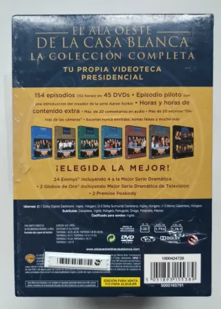 El Ala Oeste de la Casa Blanca DVD Colección Compl