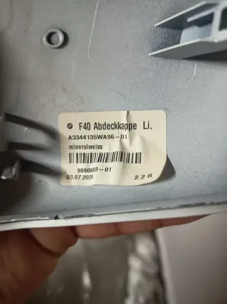 Carcasas Espejo BMW Blancas