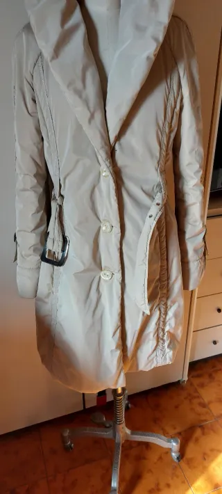 Giaccone lungo imbottito impermeabile