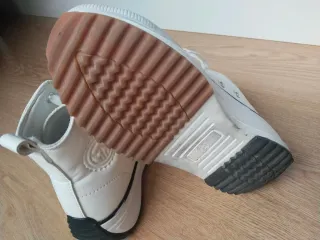 Zapatillas botín blancas mujer/chica