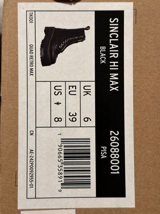 Botas Dr. Martens Sinclair Hi Max Negras