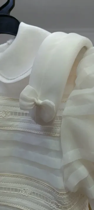 Traje de Comunión Blanco con Diadema
