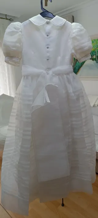 Traje de Comunión Blanco con Diadema